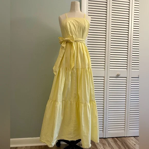 chinese dress ladies J.crew Tiered maxi dress in lobster print